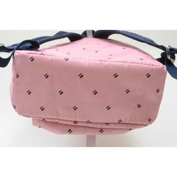 Tommy Hilfiger Pink Portland Navy Blue Large Backpack Laptop Case School Bag main image 4